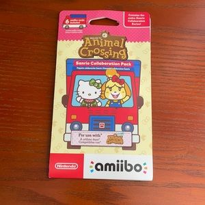 Amiibo Animal Crossing card pack!